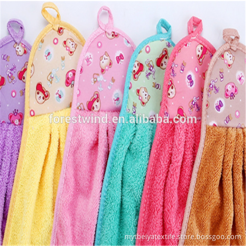 Wholesale Coral Fleece Absorbent Kitchen Towel